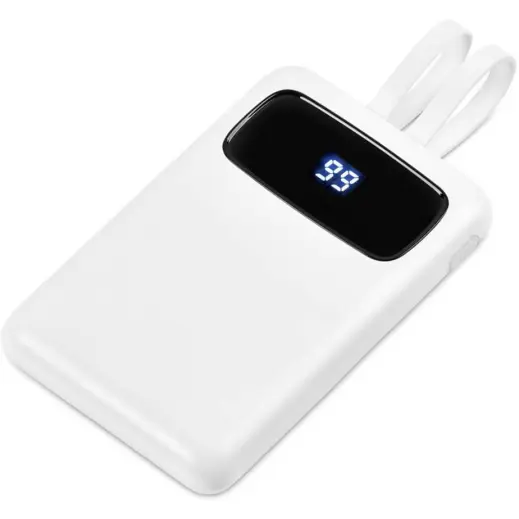 Altitude Verve Power Bank Solid White Front